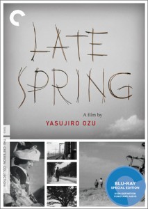 Late Spring blu-ray cover Copyright: Criterion Collection